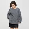 Women's Long-Sleeve Round Neck Knit Sweater