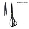 10-inch Handmade Blackened Steel Tailor Scissors for Sewing & Fabric Cutting