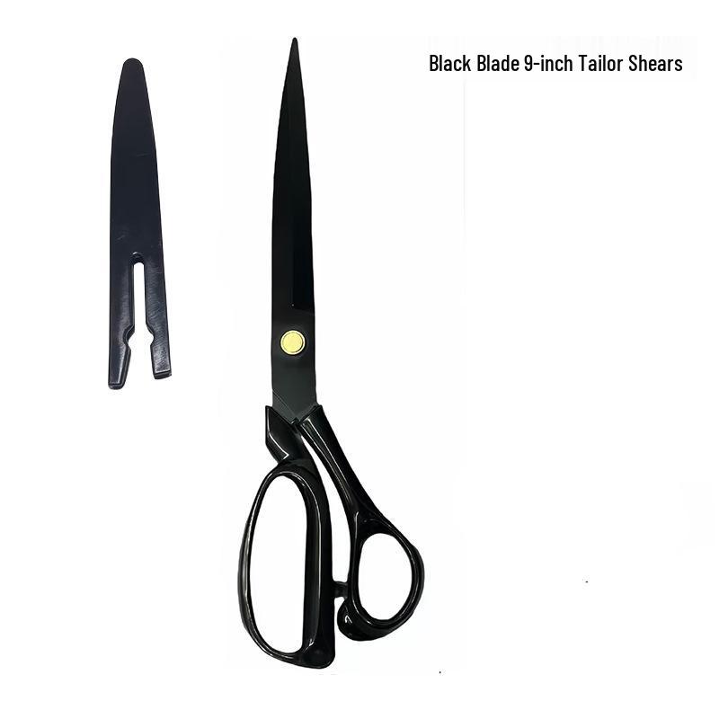 10-inch Handmade Blackened Steel Tailor Scissors for Sewing & Fabric Cutting