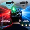 7 Gears Adjustment Bicycle Helmet Light Type-C Warning Helmet Light  Daily Bike