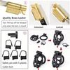 Inexpensive Male Chastity Cage Set 6 Sizes with Lock and 4 Rings Resin Lightweight Breathable Comfortable Design for Men