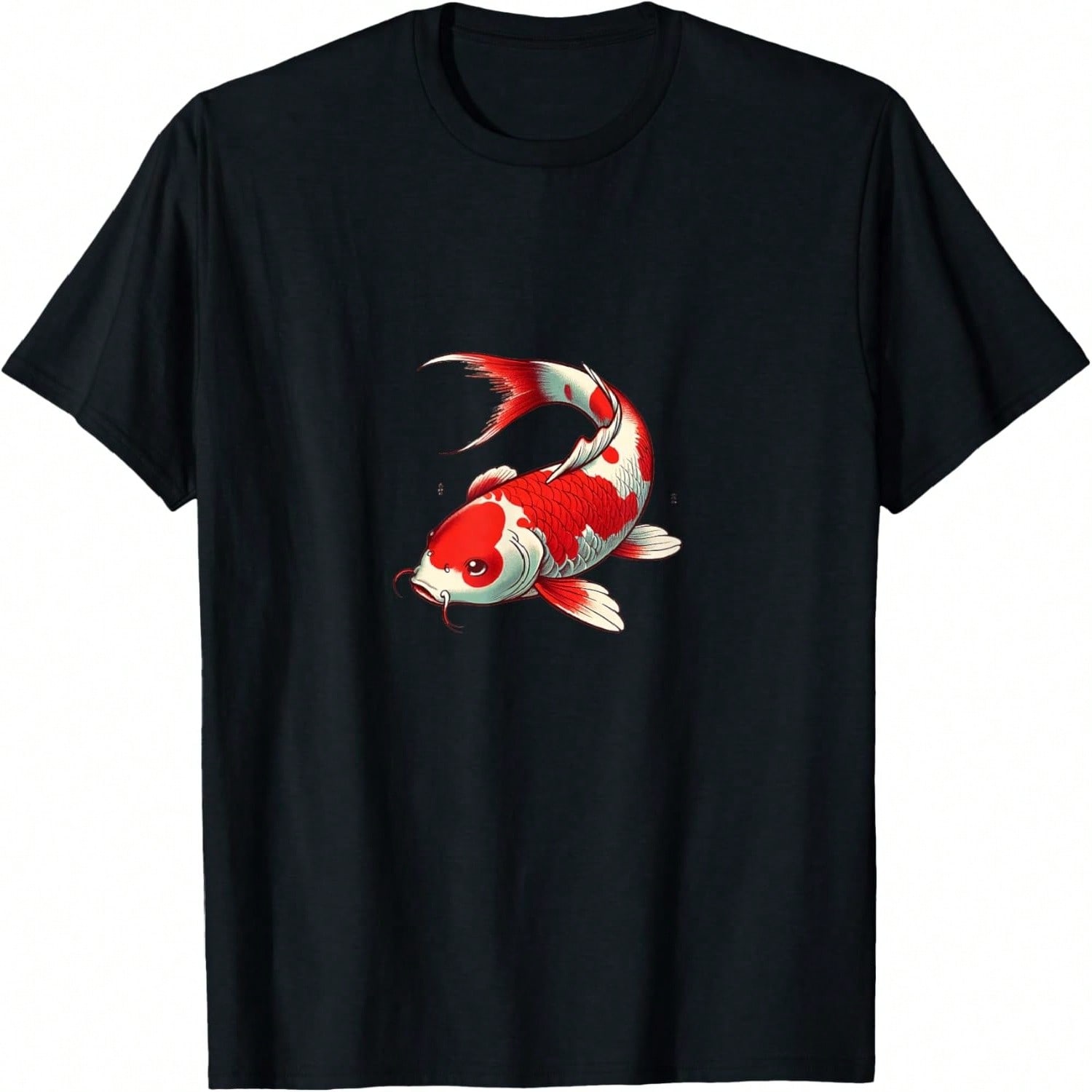 Koi Pond Art Koi Fish Japanese Koi T-Shirt S разноцветный