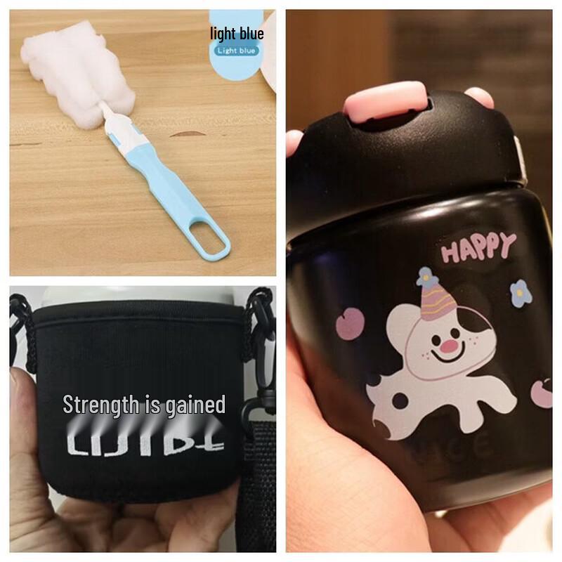 Qiwei Kids Portable Insulated Straw Cup
