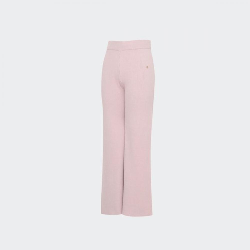 Huit Rib Knit Straight Fit Pants Htwpn3l07t