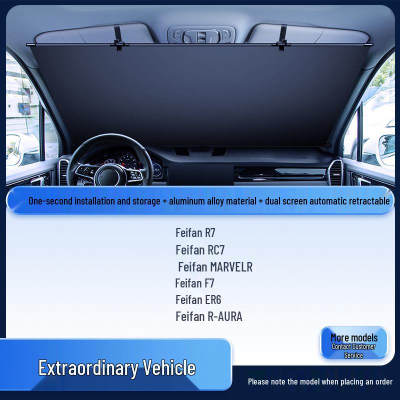 Car Windshield Sunshade - Heat Insulation & Light Blocking for Summer