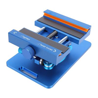 Phone Back Cover Glass Demolition Clamp 360 Degree Rotatable Phone Rear Camera Glass Frame Removal Fixture