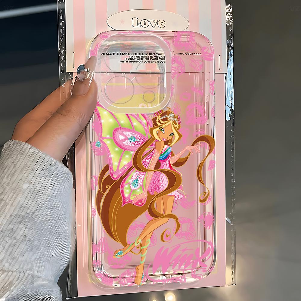 Lovely w-winxs c-clubs Phone Case For Samsung Galaxy S26 S25 S24 S23 S22 S21 S20 Note20 Edge Plus Ultra Lite 5G Clear Back Cover