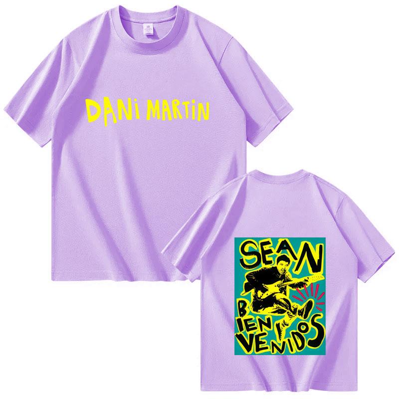 Singer Dani Martin Punk Graphics Print Harajuku TShirts Mens Women Cozy Short Sleeve T Shirts Aesthetic Tide Streetwear Tshirt