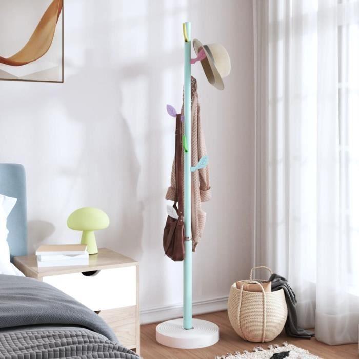 Porte-manteau - VIDAXL - 172 cm - Métal - Bleu - Design contemporain