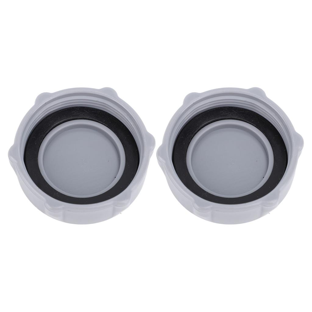 2PCS Pool Drain Valve Cap PVC Lightweight Above Ground Swimming Pool Tools Accessories for P6H1158 P01006