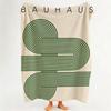 Coperta in Flanella Stile Bauhaus Adatta per Divano Soggiorno Camera da Letto