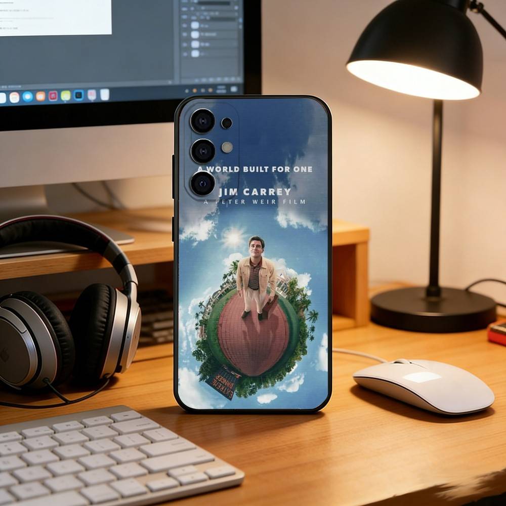 The Truman Show Phone Case For Samsung S25,S24,S21,S22,S23,S30,Ultra,S20,Plus,Fe,Soft Silicone Black Cover