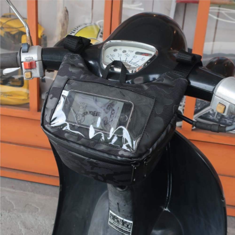 SCMAP Scooter JAM'SGOLD Pouch, Black/Camouflage, JGB-928