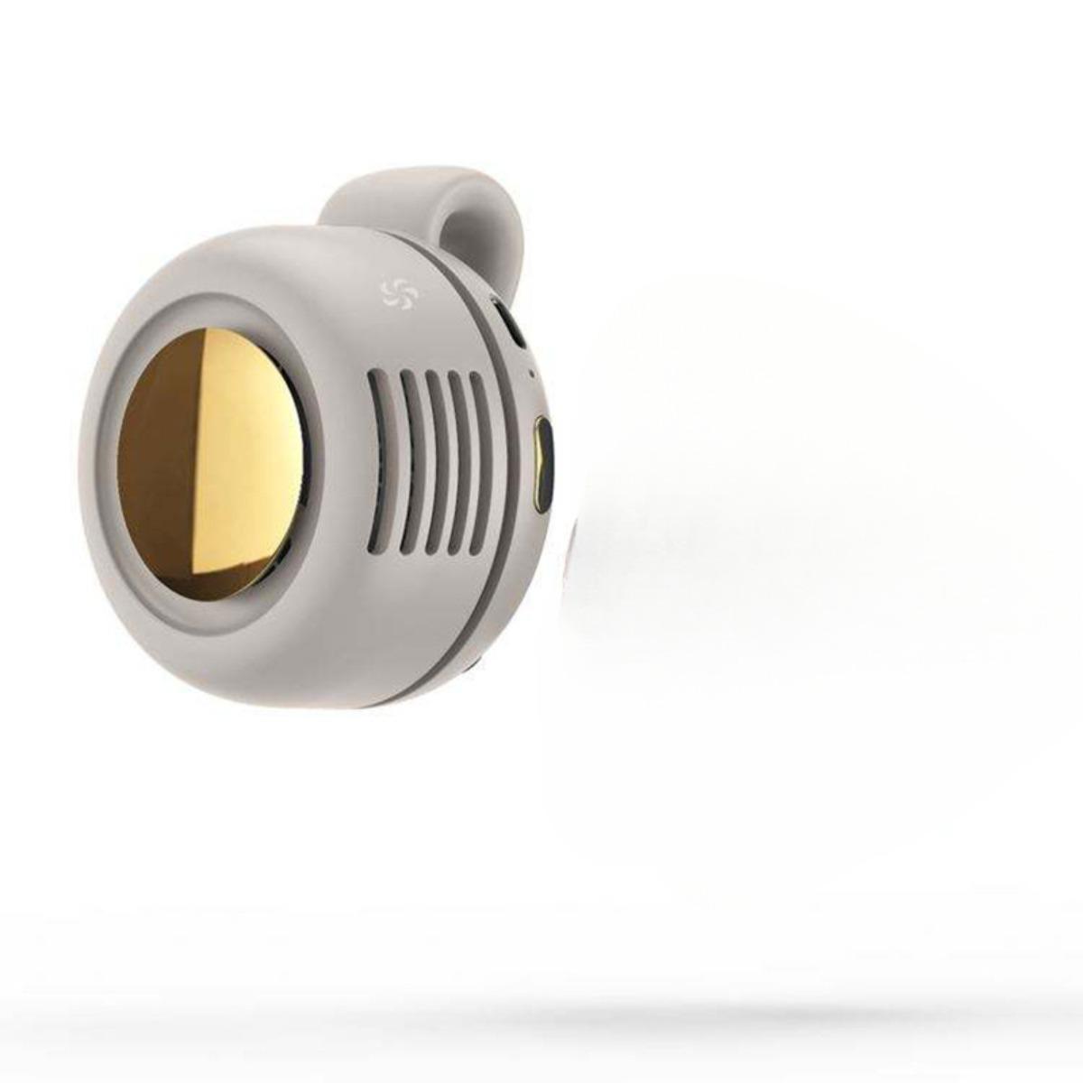 

Портативный мини-вентилятор без лопастей с 3 регулируемыми скоростями, USB-перезаряжаемый, аккумулятор 900 мАч для длительного использования, легкий и вращающийся дизайн Standard белый