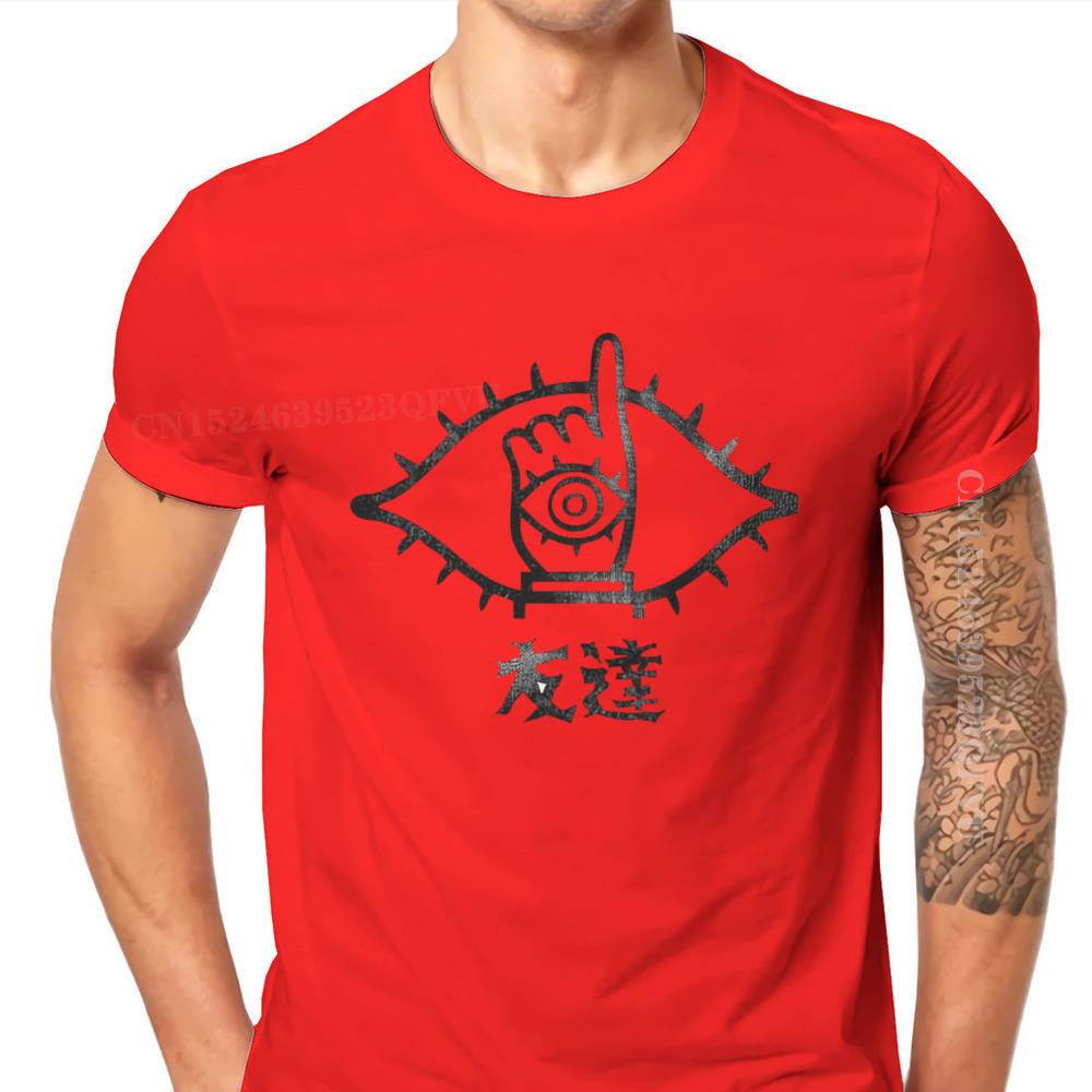 Friend Men Tshirts 20th Century Boys Manga Kenji Otcho Tshirt Clothing Fabric Men T Shirts Humor Top Quality Fathers Day