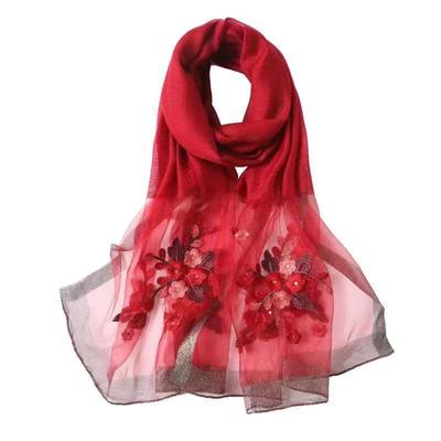 Μεταξωτό Φουλάρι Haoman Shu Embroidery