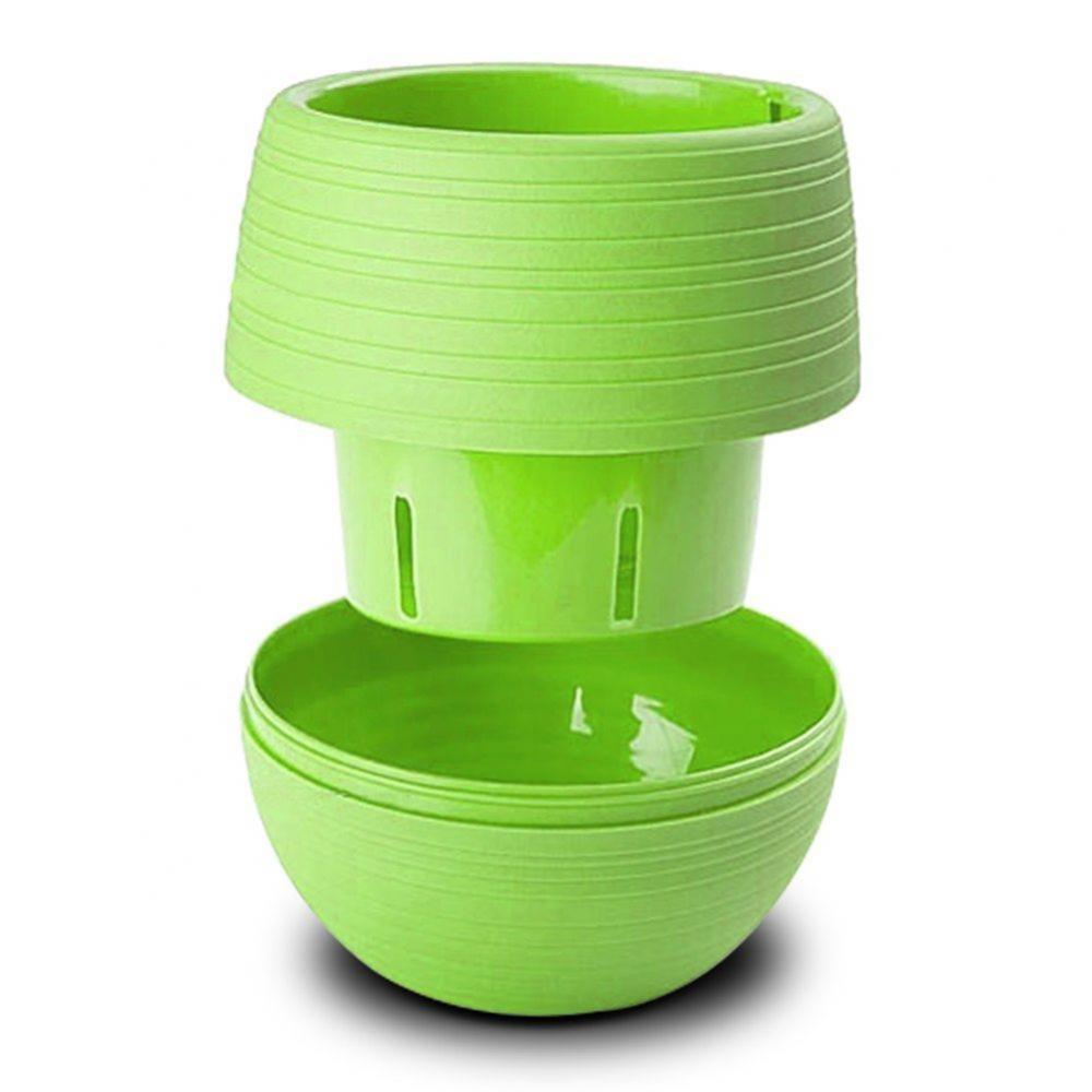 2 Layer Drain Hole Succulent Pot Mini Flower Pot Desk Green Plant Flowerpot Nursery Pots Home Garden Decoration Planters