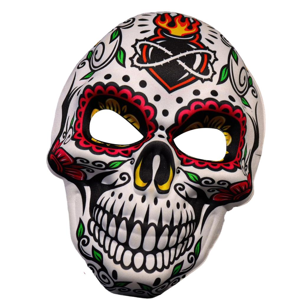 Friendly EVA Plastic Skull Face Mask Comfortable Cosplay Face Cover Ergonomic For Themed Parties Stage Performances