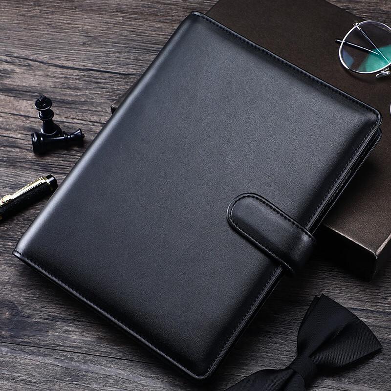 LangJie Genuine Leather Loose-leaf A5 Notebook
