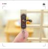 1/6 1/12  Doll House Simulation Miniature Mini Retro Patterned Door Lock Model Decor