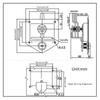 RV Door for Latch ,RV Door Locks for Travel Trailers ,Travel Trailer Door for Latch,for Camper Door Lock with Keys