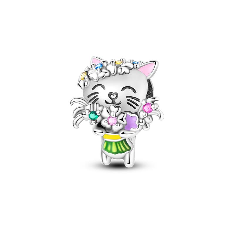Kupfer Einhorn Fee Insekt Blume Perlen Anhänger Passend Kompatibel Mit Pandora Authentischen Armbändern DIY Schmuck Geburtstagsgeschenk Jubiläum