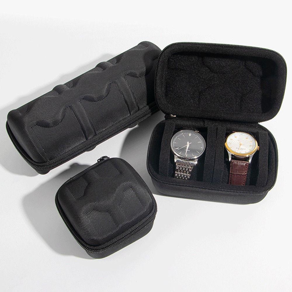 Shockproof Watch Box Organizer 1/2/3/4/5Slots Watch Storage Box Watch Display Holder Travel