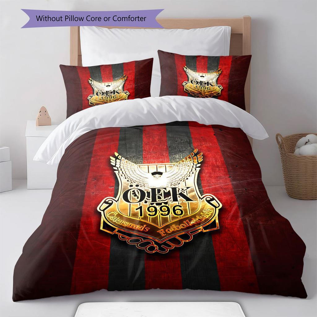 ÖFK Bedding Quilt Set Quilt Cover Pillowcase Home Decoration Birthday Gift (1 * Duvet Cover + 2 * Pillowcase, Without Core)