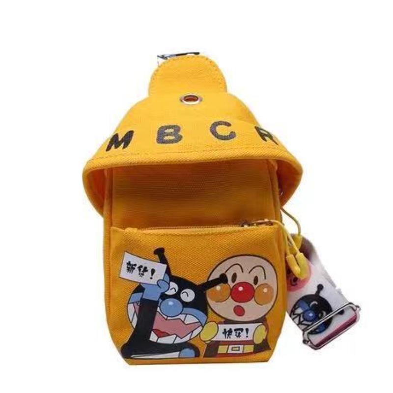 Canvas Bag Cute Cartoon Backpack Children's Outdoor Travel Bag Fashion Women's Bag Shoulder Crossbody