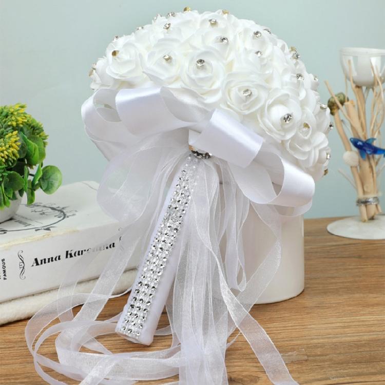 Artificial Flower Bouquet Simulation PE Foam Wedding Flower Arrangement Decor