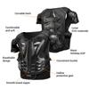 Dětská Motorkářská Ochranná Vesta Ochrana Motokros Body Armor Bunda Ochranné Chrániče Jízda Nákoleníky Moto Plná Ochrana Děti
