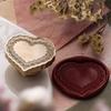 Umbrella Fish Flower Heart Pattern Seal Stamp for Journal Craft Embellishment Irregular Seal Stamp Head