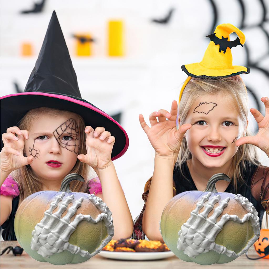 Halloween Dopamine Hand Statue Gothic Decorative Resin Handicraft