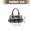 Stylish Bowknot Dot Shoulder Bag Elegant Top Handle Underarm Purse Lightweight Spacious PU Handbag For Women Multicolor