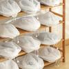 20/50/100PCS Non-Woven Fabric Shoe Bags with Drawstring for Air-Drying Washing Sun-Drying Dust-Proof Storage for White Sneakers