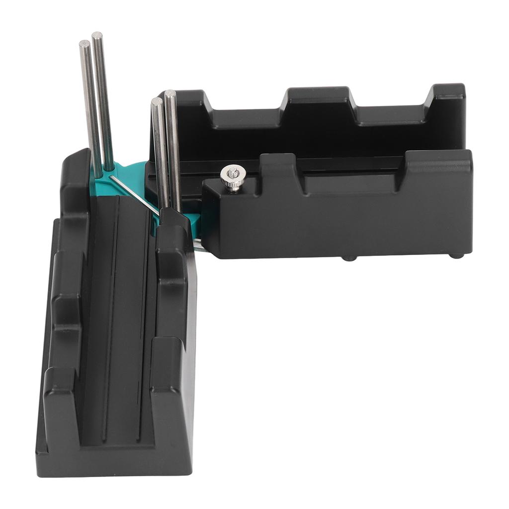 Corner Measuring Tool Miter Angles Cutting Tools 2 In 1 ABS Black High Accuracy Wear Resistance Measuring Template Instrument