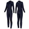 Womens 3mm Neoprene Full Wetsuit With Front Zip Freediving Surfing Warm Water Sports