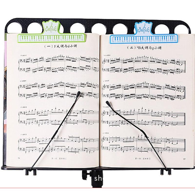 Multi-Function Clips Music Clip Piano Clips Creative Book Note Clips