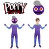 Kids Playtime Poppy Poppy Grandma Cosplay Costume Jumpsuit Mask Halloween Suit