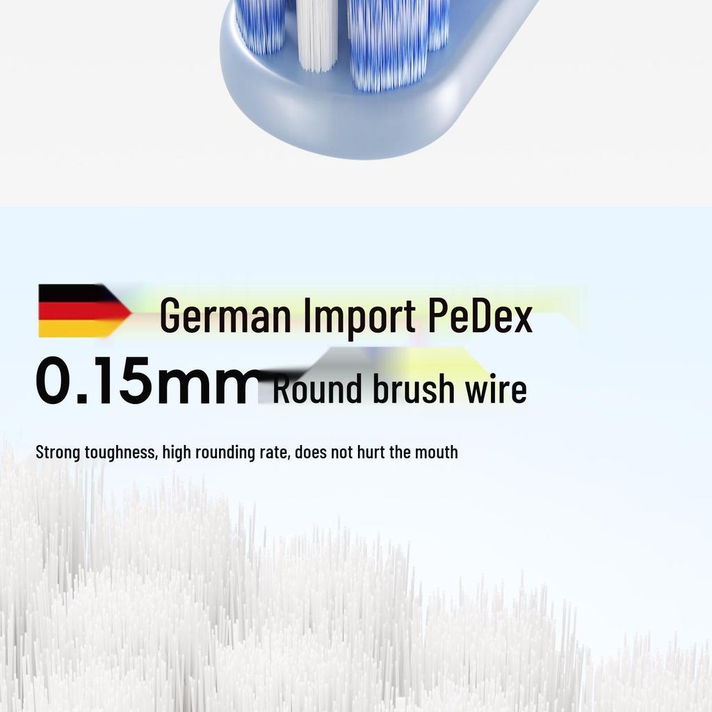 VVV Orthodontic Toothbrush - Soft German Bristles for Braces & Teeth Gaps