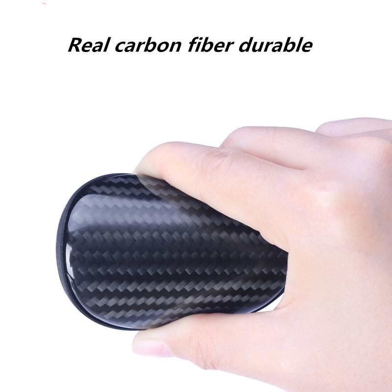 Carbon Fiber Car Water Coaster Interior Decoration Pad Multifunctional Car Coaster Door Groove Mat Insulation Non-slip Mat