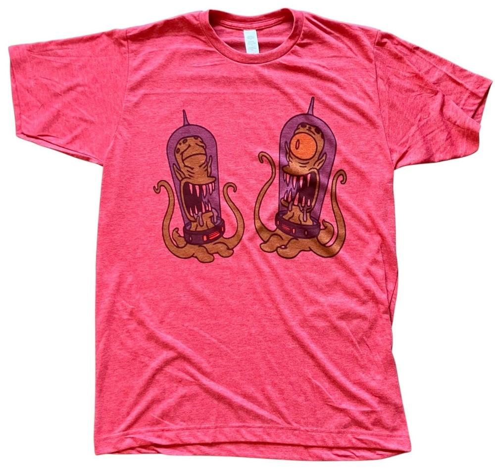 

The Simpsons Kang amp Kodos vintage style TShirt red Unisex T-Shirt L