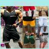 Herren Fitness-Shorts für das Fitnessstudio mit atmungsaktivem Mesh-Material für den lässigen Sommersport