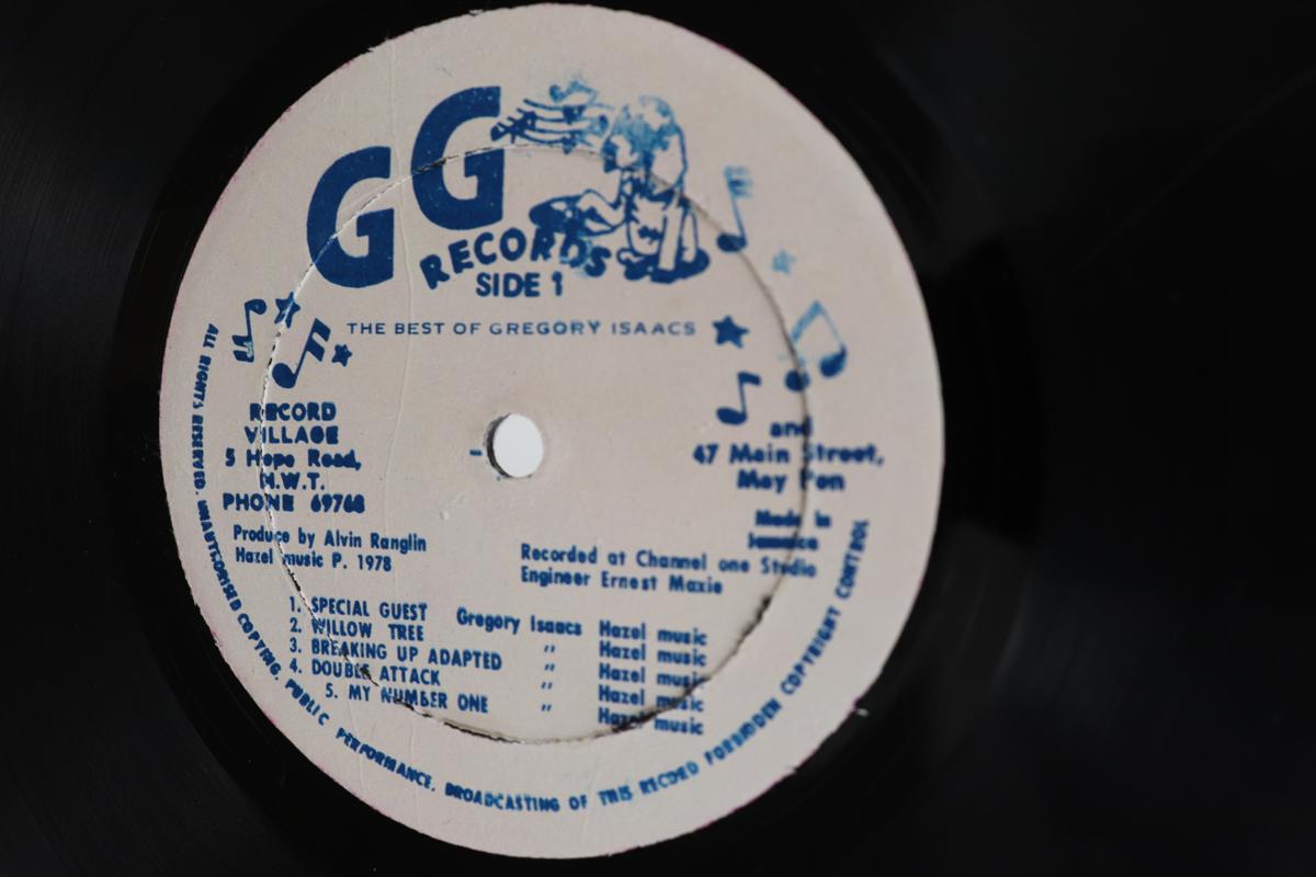 

LP Record GREGORY ISAACS - Best Of Gregory Isaacs GG008 GG S RECORDS 1978 Jamaica Reggae, Ska & Dub Used