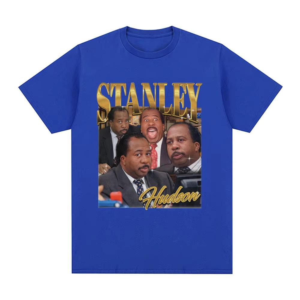 Maglietta Omaggio a Stanley Hudson Serie TV The Office Michael Scott Dwight Schrute T-shirt Unisex Top Moda Casual Unisex