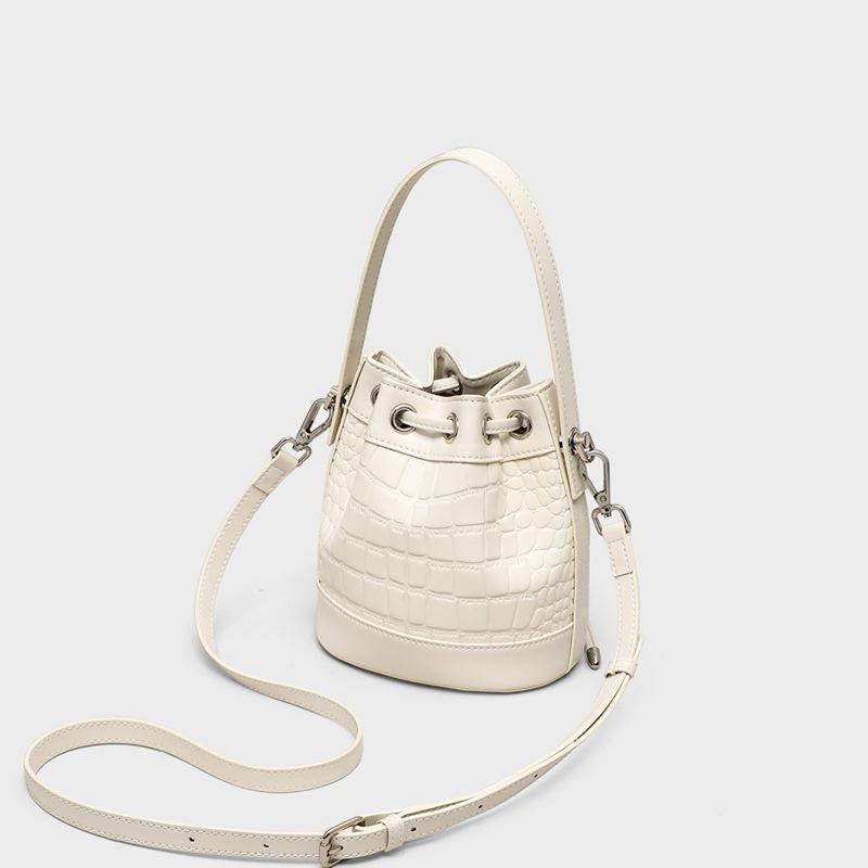 Bucket Bag Women'S Bag Shoulder Handbag High-End Fashion Versatile Commuter Messenger Bag