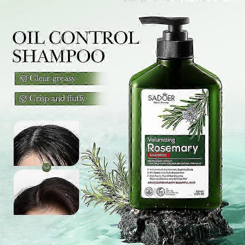 Rosemary Volumizing Shampoo,Conditioner & Hair Cair Oil Set,Promotes Hair Growth & Scalp Health,Strengthen Weak Hair