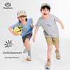 Ban Du Xian Boys' 2025 Summer Cool-Touch Athletic Short-Sleeve T-Shirt