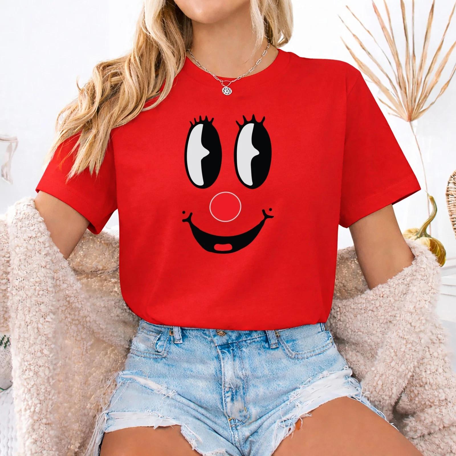 Red nose day 2026 T-shirt, Kids comic Relief Funny Shirt , Red Face S