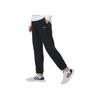 Adidas Solid Color Mid Waist Knitted Sports Pants Men Bottoms Black JF3332
